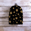 Gold Footprint Paw Backpack-grizzshop