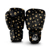 Gold Footprint Paw Boxing Gloves-grizzshop