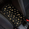 Gold Footprint Paw Car Console Cover-grizzshop