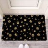 Gold Footprint Paw Door Mat-grizzshop