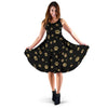 Gold Footprint Paw Dress-grizzshop