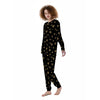 Gold Footprint Paw Women's Pajamas-grizzshop