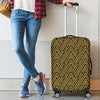 Gold Glitter Pattern Print Luggage Cover Protector-grizzshop