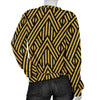 Load image into Gallery viewer, Gold Glitter Pattern Print Women&#39;s Sweatshirt-grizzshop