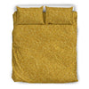 Gold Glitter Star Print Pattern Duvet Cover Bedding Set-grizzshop
