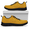 Gold Glitter Star Print Pattern Sneaker Shoes For Men Women-grizzshop