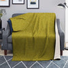 Gold Glitter Texture Print Blanket-grizzshop