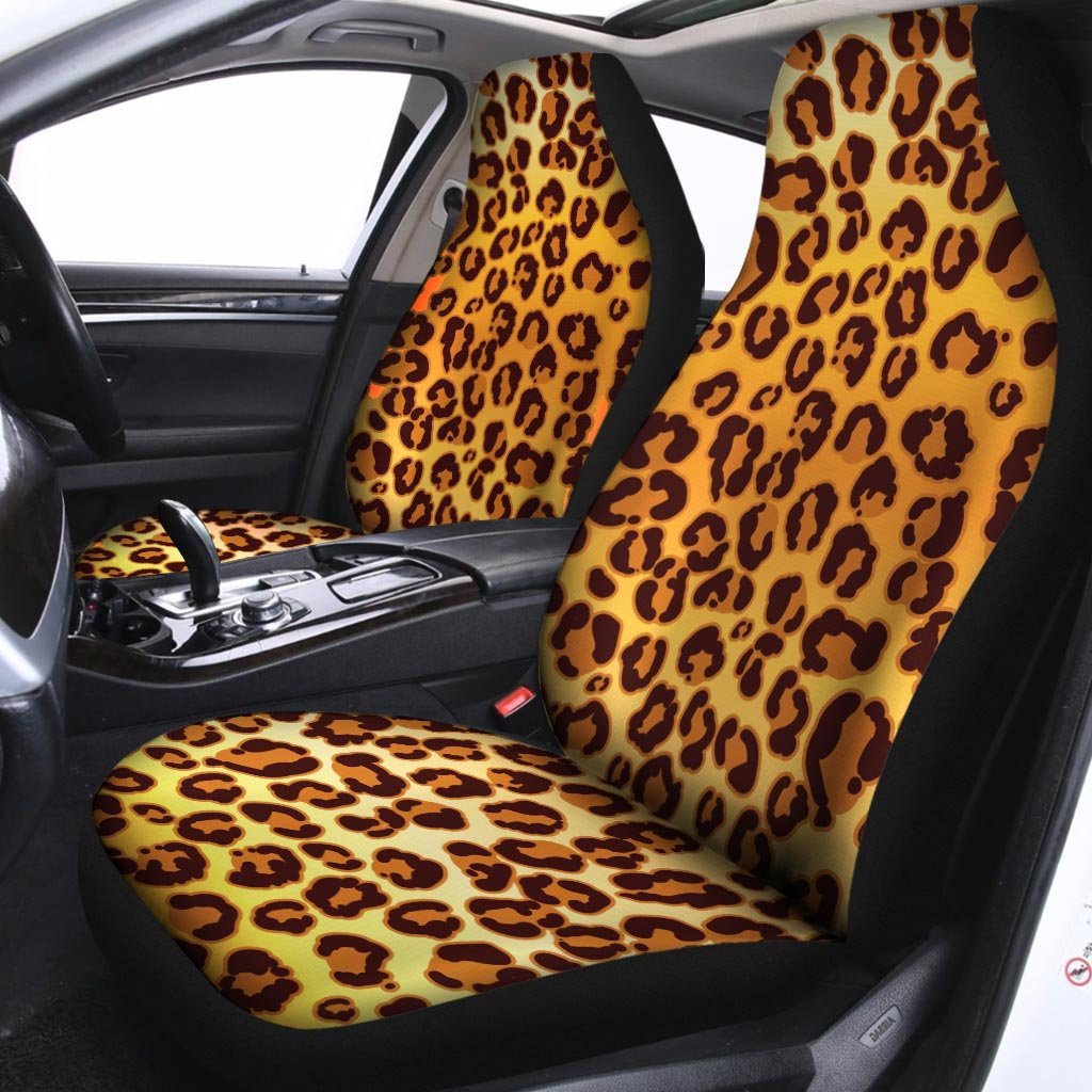 Gold Leopard Car Seat Covers-grizzshop