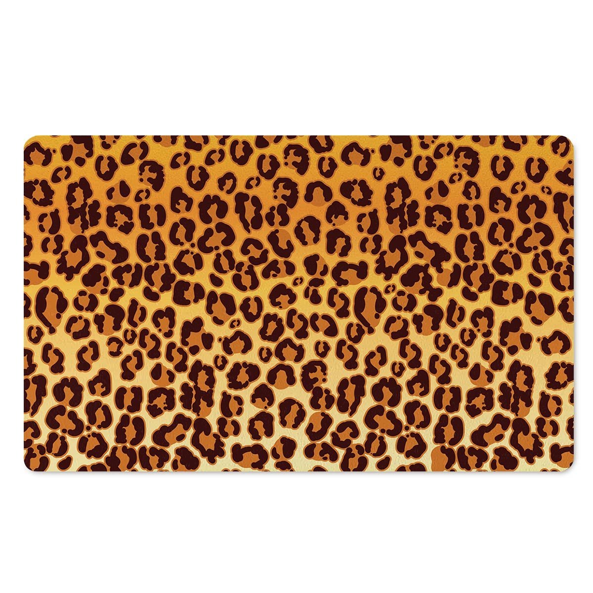 Gold Leopard Door Mat-grizzshop