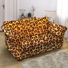 Gold Leopard Loveseat Cover-grizzshop