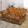 Gold Leopard Loveseat Cover-grizzshop