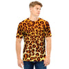 Gold Leopard Men T Shirt-grizzshop