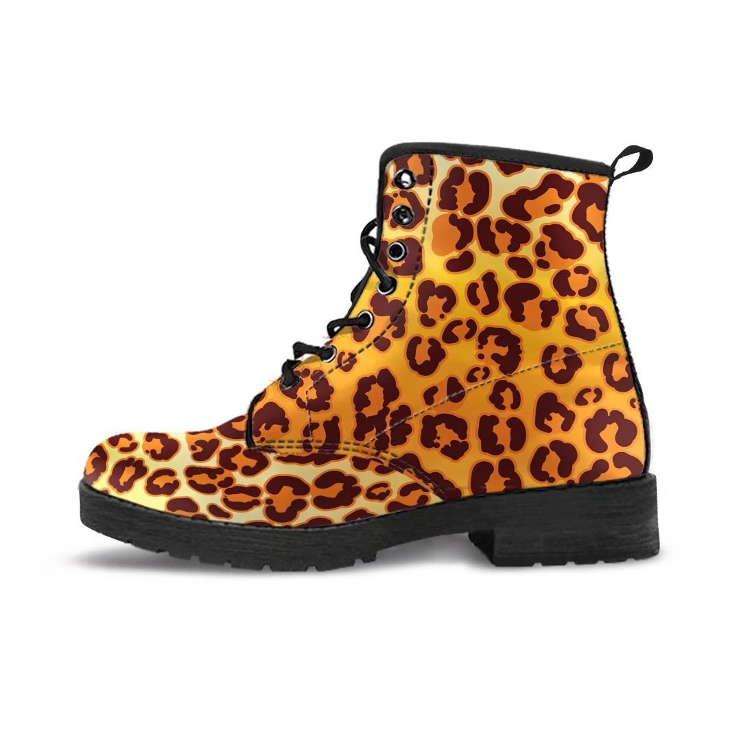 Gold Leopard Men's Boots-grizzshop