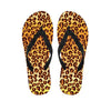 Gold Leopard Men's Flip Flops-grizzshop