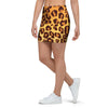 Gold Leopard Mini Skirt-grizzshop