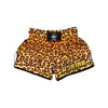 Gold Leopard Muay Thai Boxing Shorts-grizzshop