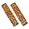 Gold Leopard Seat Belt Cover-grizzshop