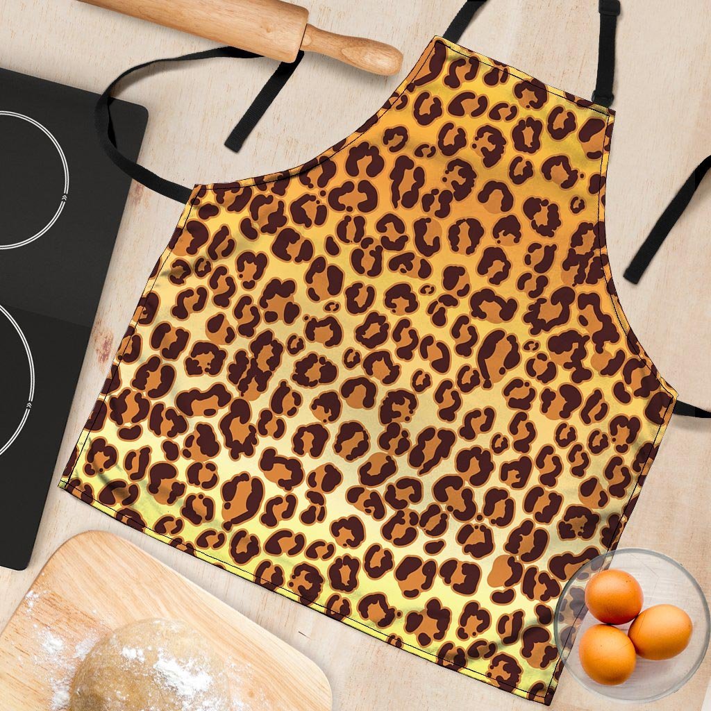 Gold Leopard Women's Apron-grizzshop