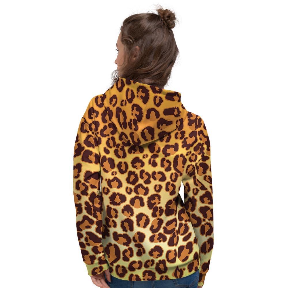 Gold Leopard Women's Hoodie-grizzshop