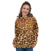 Gold Leopard Women's Hoodie-grizzshop