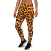 Gold Leopard Women's Joggers-grizzshop