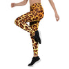 Gold Leopard Women's Leggings-grizzshop