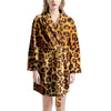 Gold Leopard Women's Robe-grizzshop