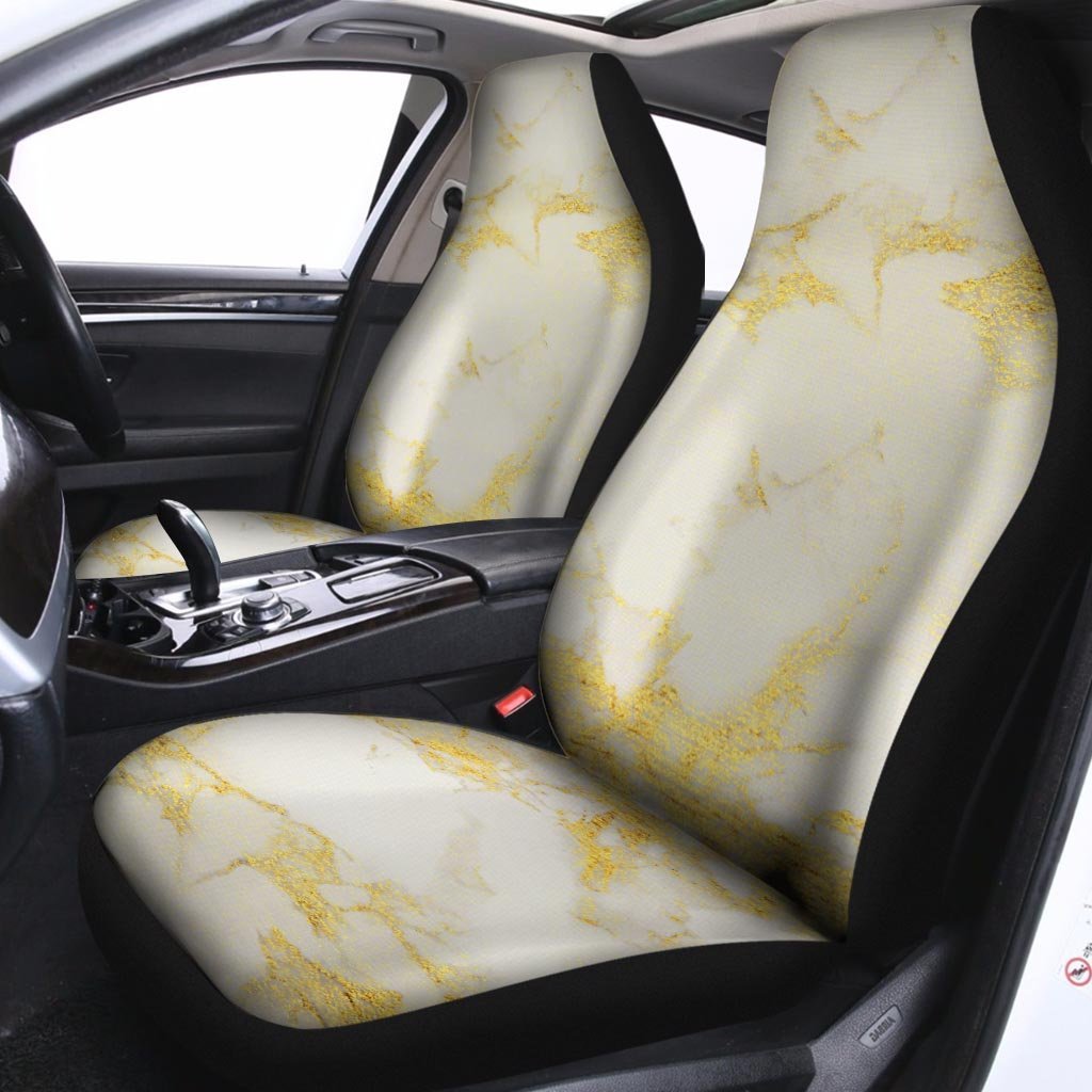 Gold Marble Car Seat Covers-grizzshop