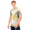 Gold Marble Men T Shirt-grizzshop