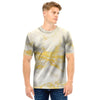 Gold Marble Men T Shirt-grizzshop