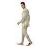 Gold Marble Men's Pajamas-grizzshop