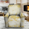 Gold Marble Recliner Cover-grizzshop