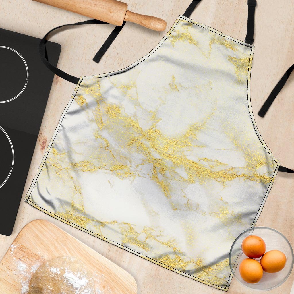 Gold Marble Women's Apron-grizzshop