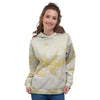 Gold Marble Women's Hoodie-grizzshop