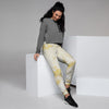 Gold Marble Women's Joggers-grizzshop