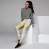 Gold Marble Women's Joggers-grizzshop