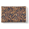 Gold Paisley Pattern Print Throw Blanket-grizzshop