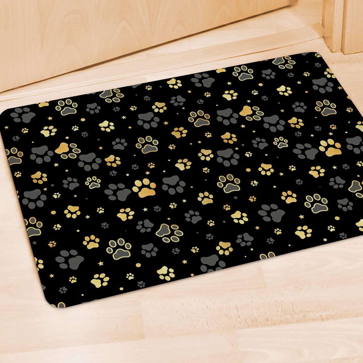 Gold Paw Door Mat-grizzshop