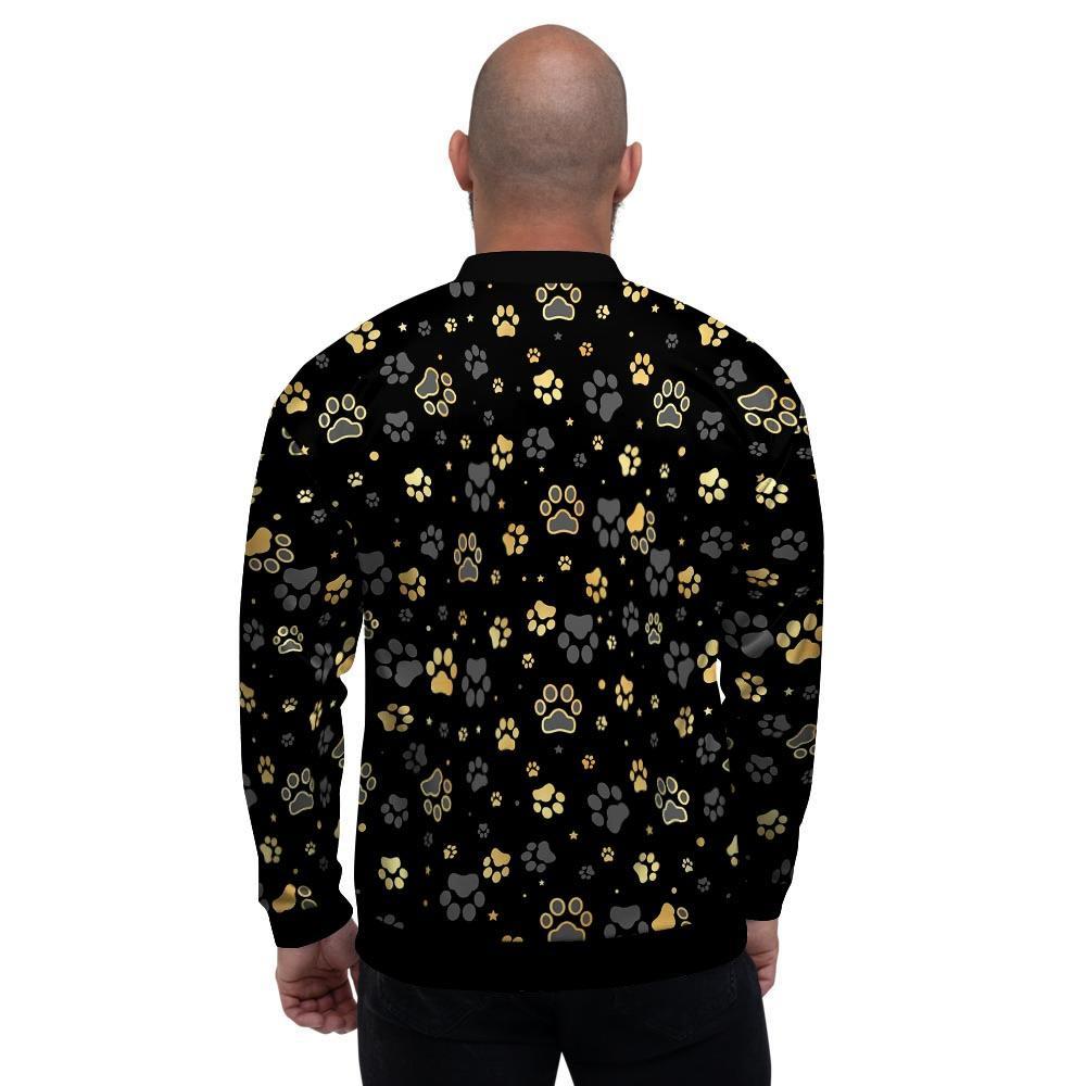 Gold Paw Men's Bomber Jacket-grizzshop