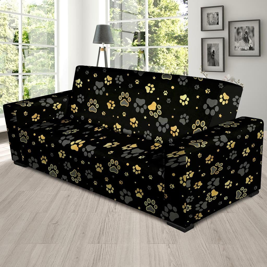 Gold Paw Sofa Cover-grizzshop