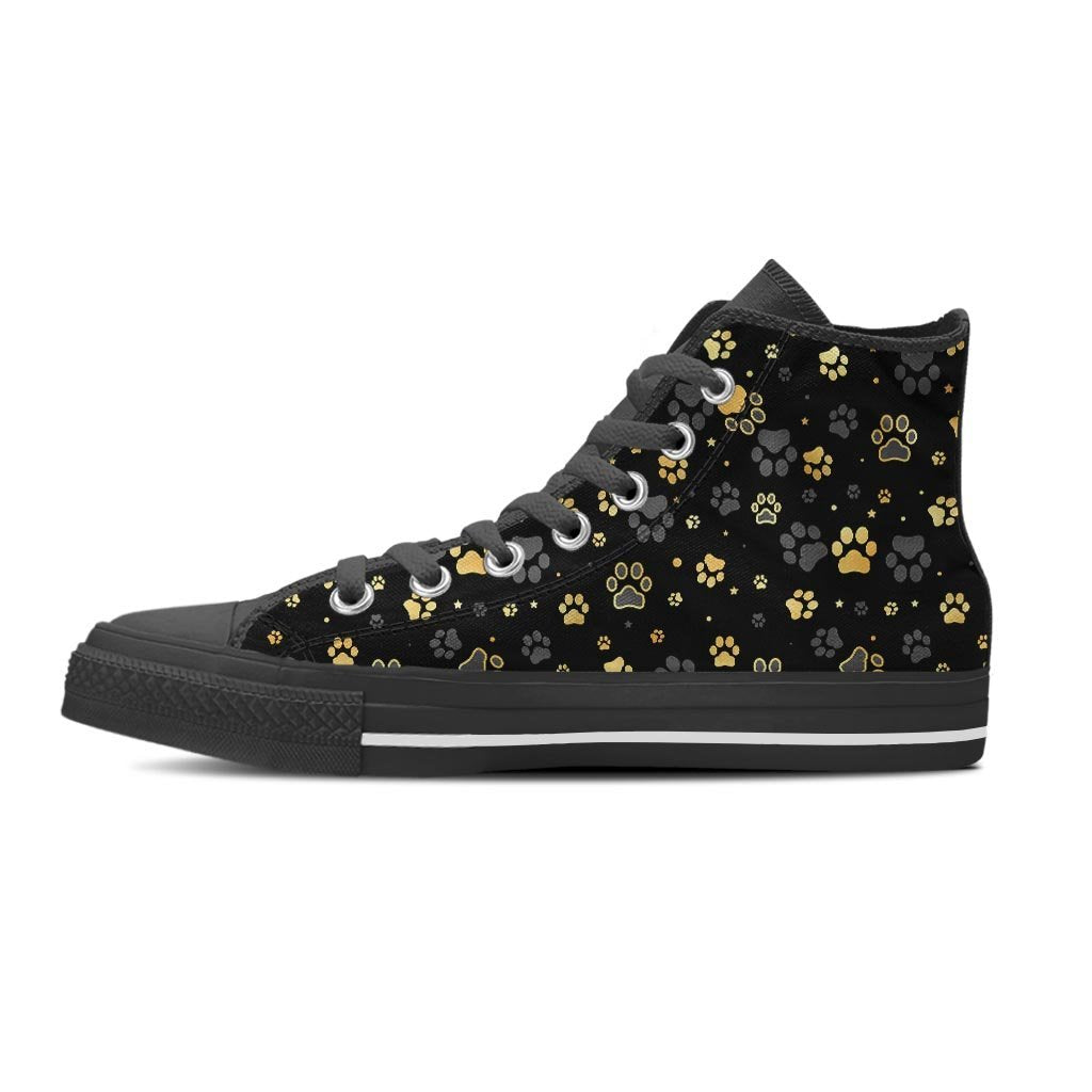 Gold Paw Women's High Top Shoes-grizzshop