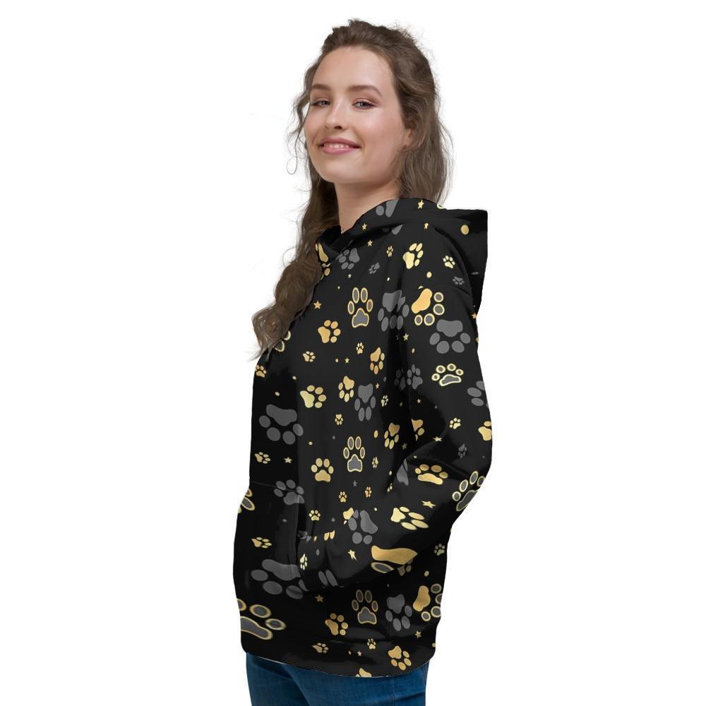 Gold Paw Women's Hoodie-grizzshop