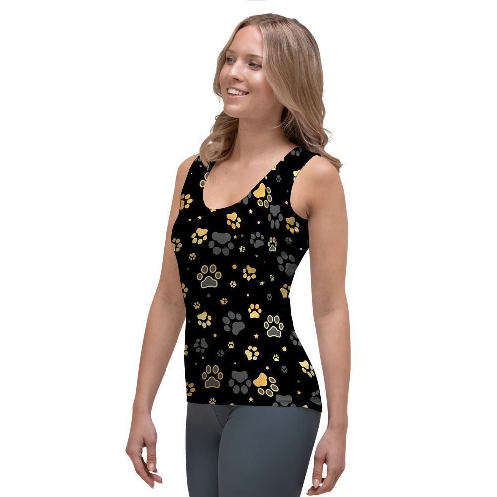 Gold Paw Women's Tank Top-grizzshop
