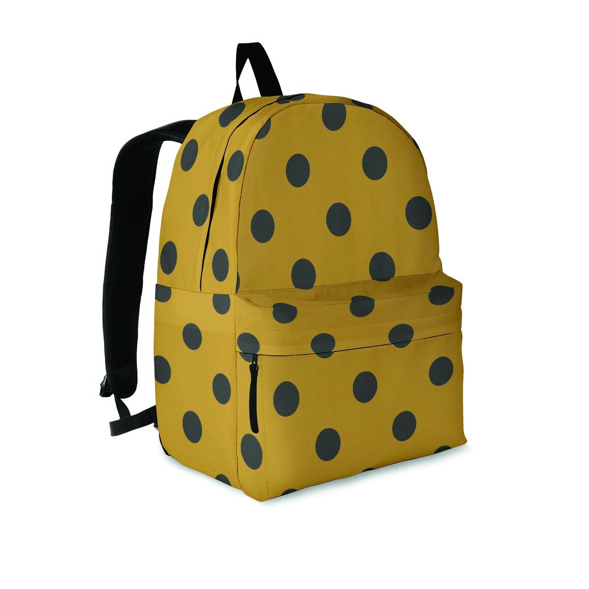 Gold Polka Dot Backpack-grizzshop