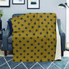 Gold Polka Dot Blanket-grizzshop