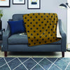 Gold Polka Dot Blanket-grizzshop