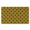 Gold Polka Dot Door Mat-grizzshop