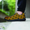 Gold Polka Dot Men's Sneakers-grizzshop