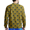 Gold Polka Dot Men's Sweatshirt-grizzshop