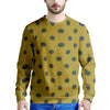 Gold Polka Dot Men's Sweatshirt-grizzshop